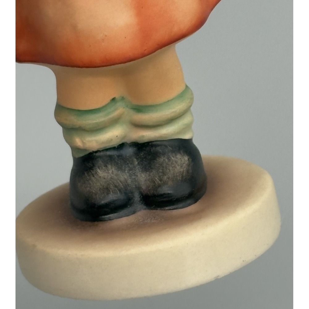 Goebel Hummel Figurine #116 Girl With Fir Tree Candle Holder W. Germany Statue - Picture 11 of 14